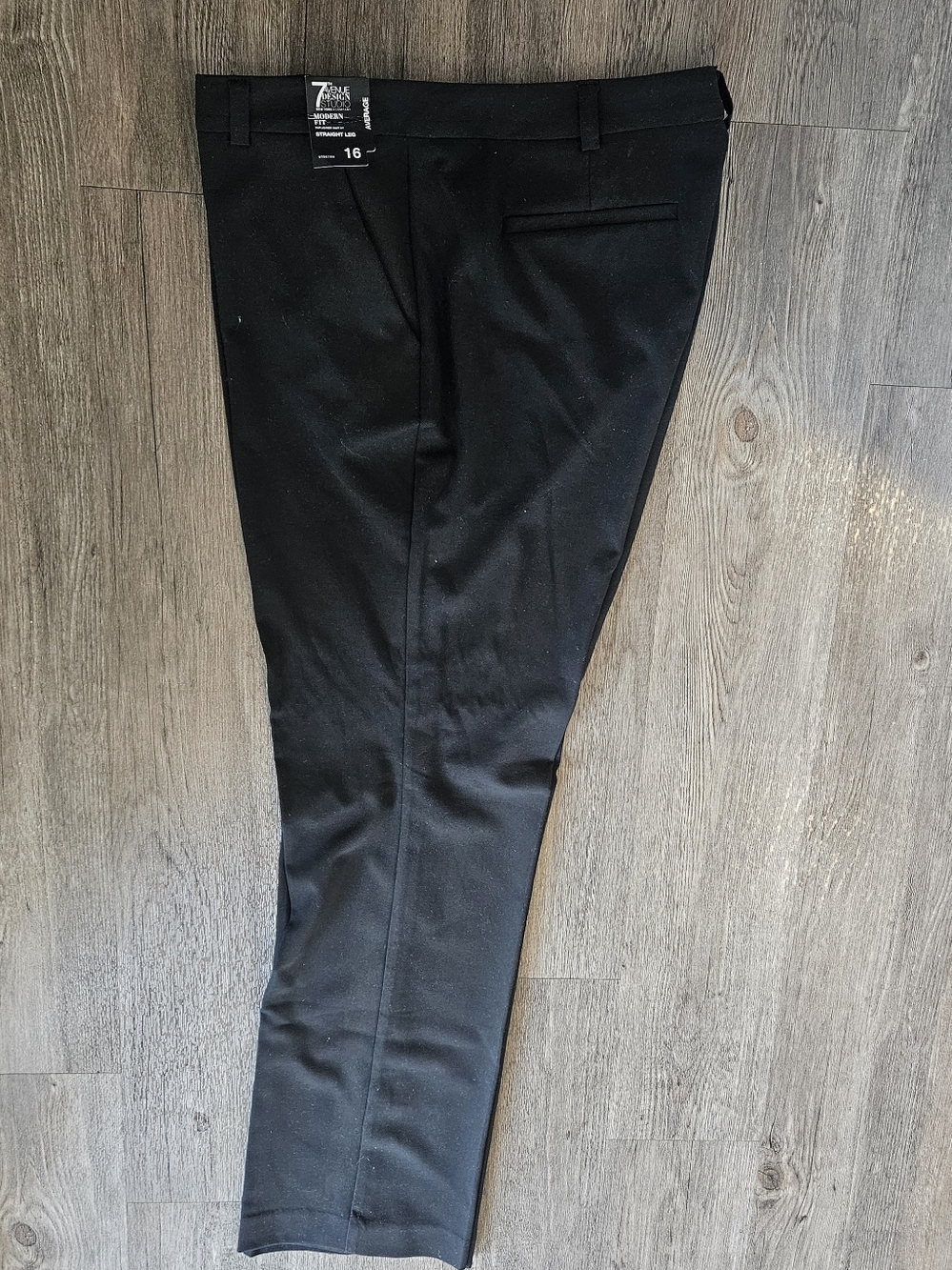 NY&Co Black Straight Leg Pants Size 16
